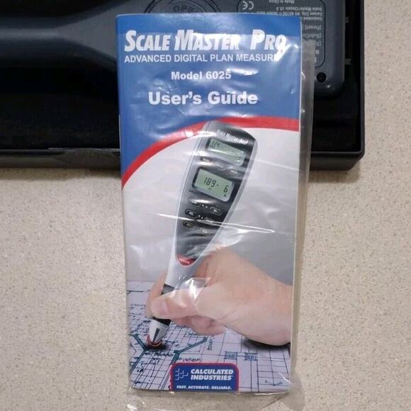 Scale Master 6020 Classic V 3.0 Digital Plan Measure - Calculated Industries EUC - Picture 6 of 8